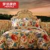 梦洁家纺 纯棉磨毛四件套全棉床上用品加厚冬季套件正品包邮黛丽