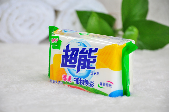 【丰收驿站】超能洗衣皂 椰果植物焕彩 260g肥皂/透明皂/增白护色